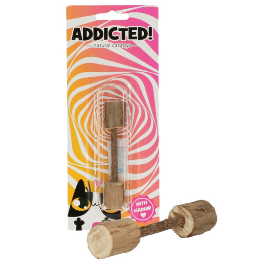 Addicted! Wood Dumbell Katzenspielzeug