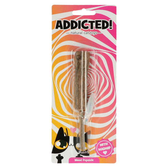 Addicted! Wood Popsicle Katzenspielzeug