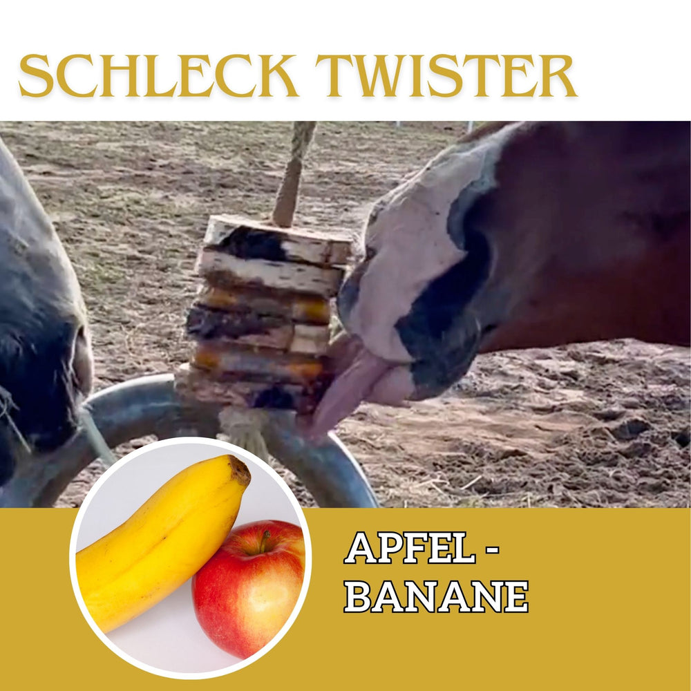 Schleck Twister Pferdespielzeug Apfel-Banane